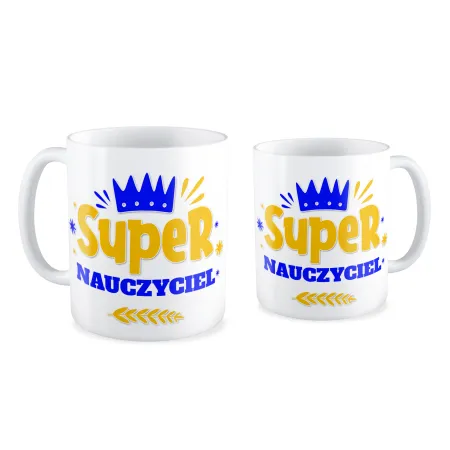 Kubek na DZIEŃ NAUCZYCIELA Super Nauczyciel